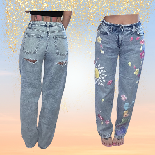 Painted Peace Jeans